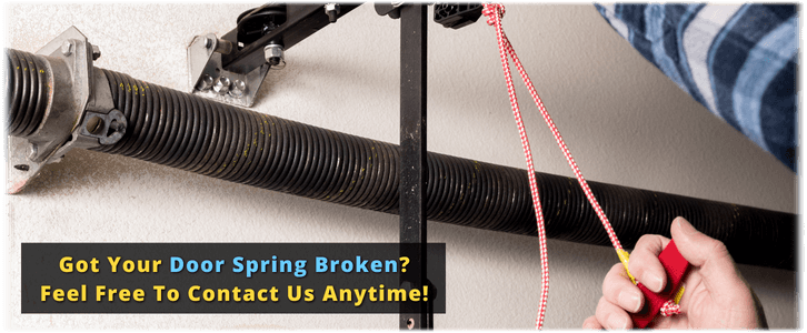 Broken Garage Door Spring Repair Atlanta